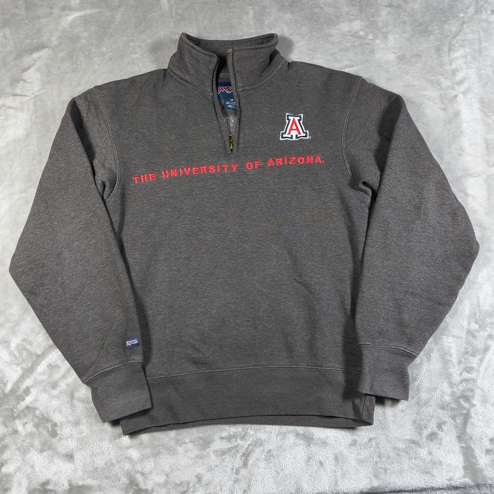 Vintage University Of Arizona Sweatshirt Mens XS Jansport Embroidered  Pullover